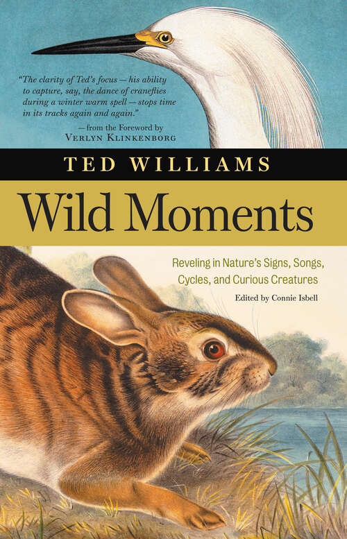 Book cover of Wild Moments: Reveling in Nature's Signs, Songs, Cycles, and Curious Creatures