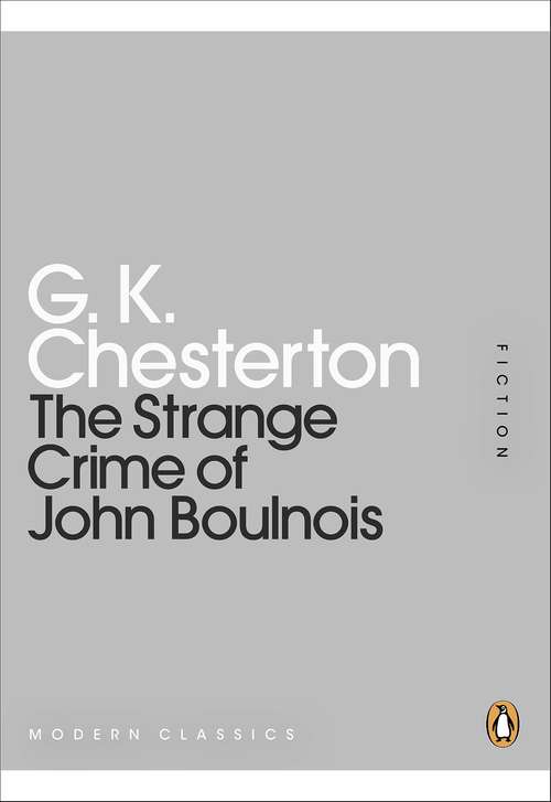 Book cover of The Strange Crime of John Boulnois