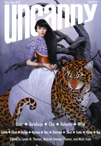 Book cover of Uncanny Magazine Issue Four