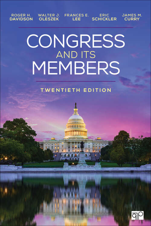 Book cover of Congress and Its Members (20th Edition)