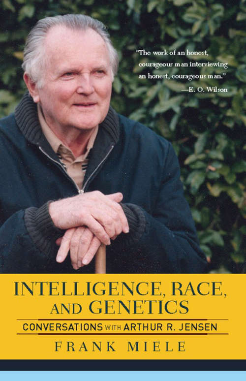 Book cover of Intelligence, Race, and Genetics: Conversations with Arthur R. Jensen