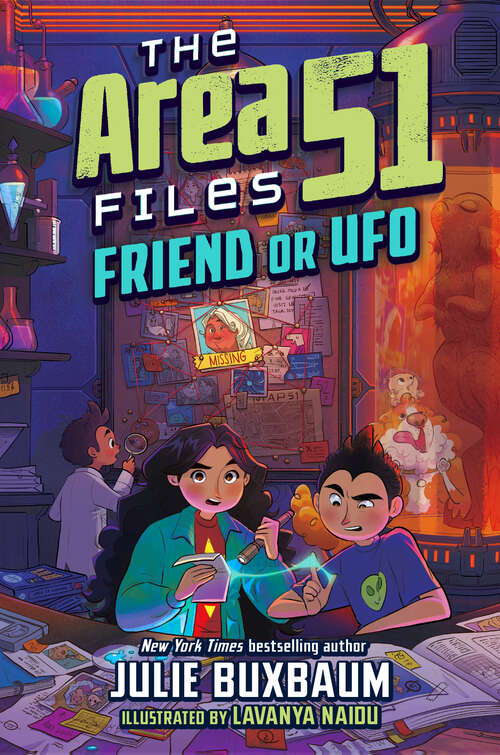 Book cover of Friend or UFO (The Area 51 Files #3)