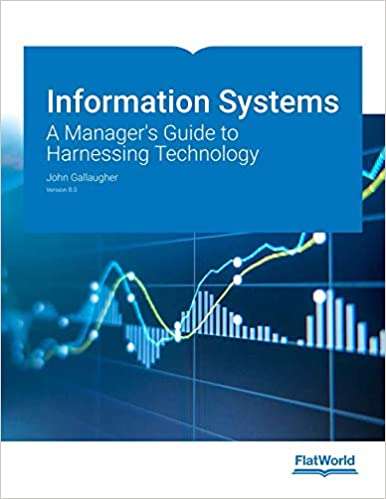 Book cover of Information Systems: A Manager's Guide to Harnessing Technology Version 8.0