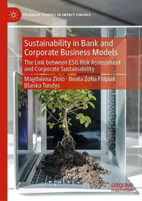 Book cover of Sustainability in Bank and Corporate Business Models: The Link between ESG Risk Assessment and Corporate Sustainability (1st ed. 2021) (Palgrave Studies in Impact Finance)