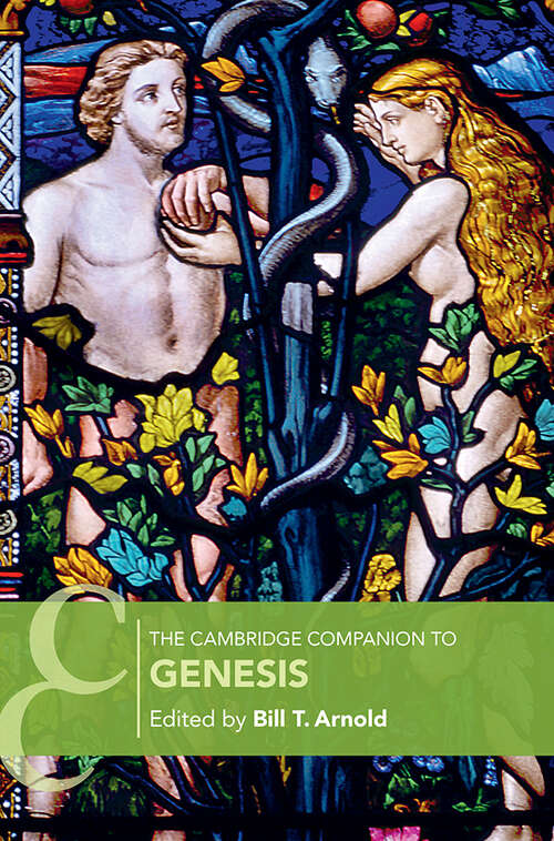 Book cover of The Cambridge Companion to Genesis (Cambridge Companions to Religion)