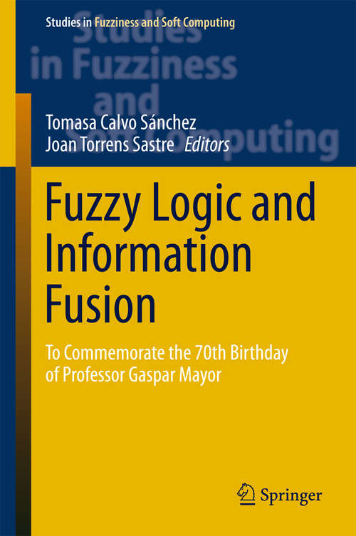 Book cover of Fuzzy Logic and Information Fusion