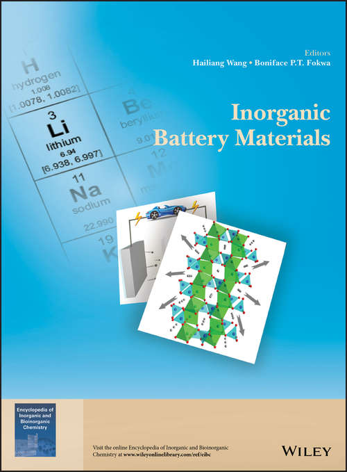 Inorganic Battery Materials (EIC Books)