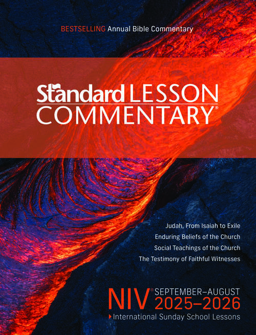 Book cover of NIV® Standard Lesson Commentary® 2025-2026 (Standard Lesson Commentary)