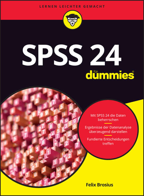 Book cover of SPSS 24 für Dummies (Für Dummies)