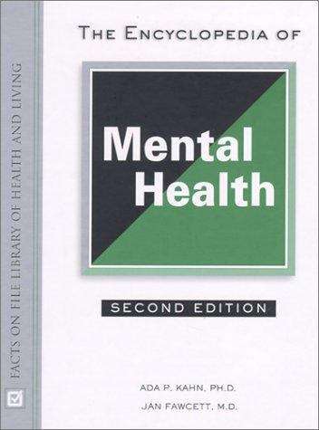 Book cover of The Encyclopedia of Mental Health (2nd edition)