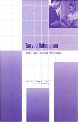 Book cover of Survey Automation : Report and Workshop Proceedings