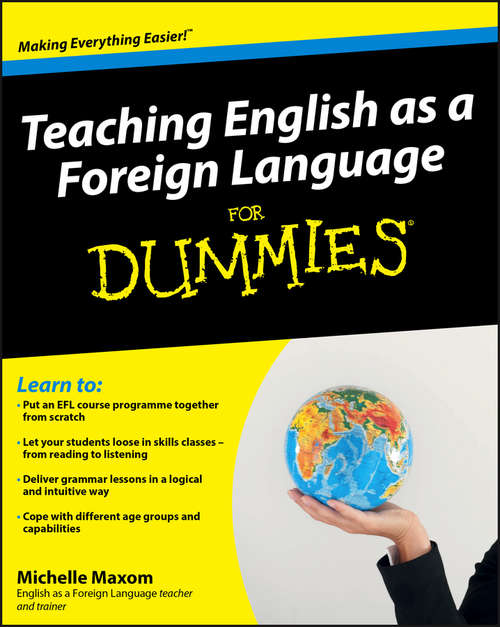 Book cover of Teaching English as a Foreign Language For Dummies