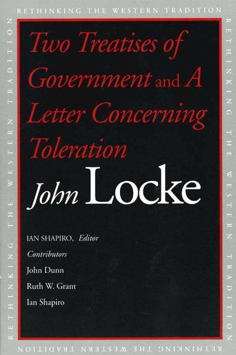 Book cover of Two Treatises of Government and A Letter Concerning Toleration