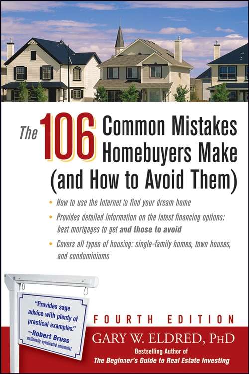 Book cover of The 106 Common Mistakes Homebuyers Make (and How to Avoid Them)