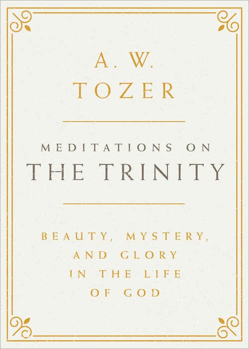 Book cover of Meditations on the Trinity: Beauty, Mystery, and Glory in the Life of God