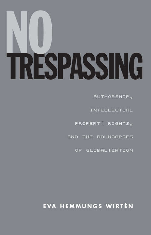Book cover of No Trespassing