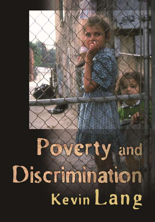 Book cover of Poverty and Discrimination