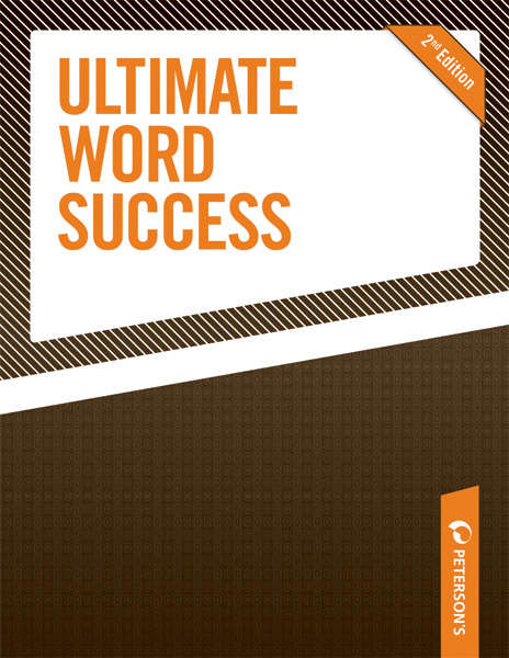 Book cover of Ultimate Word Success: Build a Bigger and Better Vovabulary
