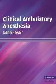 Book cover of Clinical Ambulatory Anesthesia