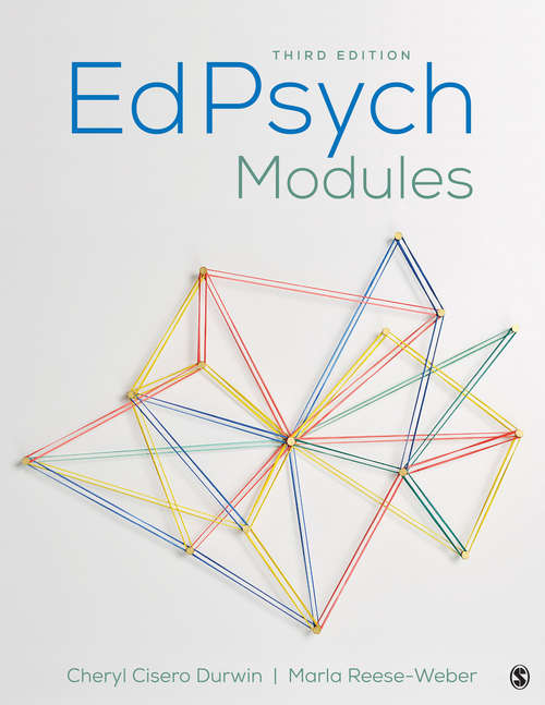 Book cover of EdPsych Modules