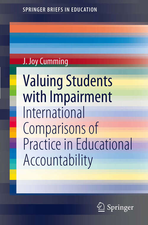 Book cover of Valuing Students with Impairment