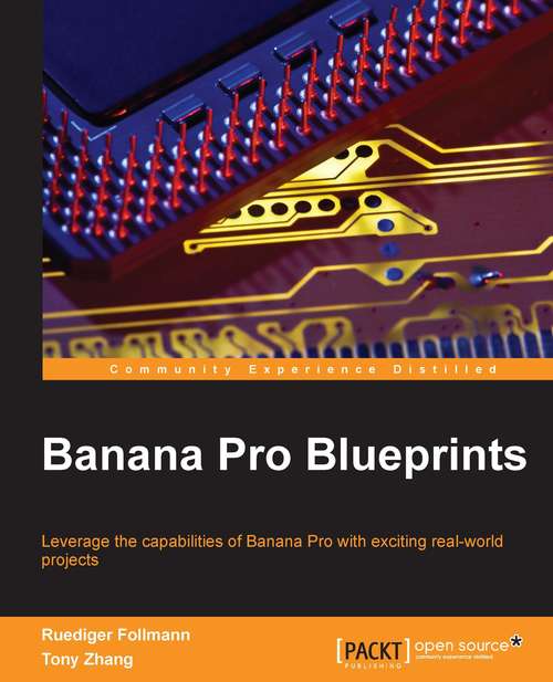 Book cover of Banana Pro Blueprints