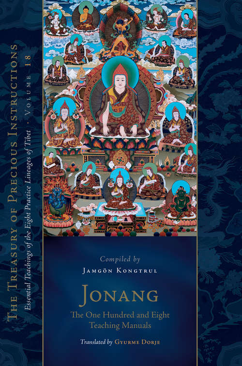 Book cover of Jonang: The One Hundred and Eight Teaching Manuals (The Treasury of Precious Instructions)