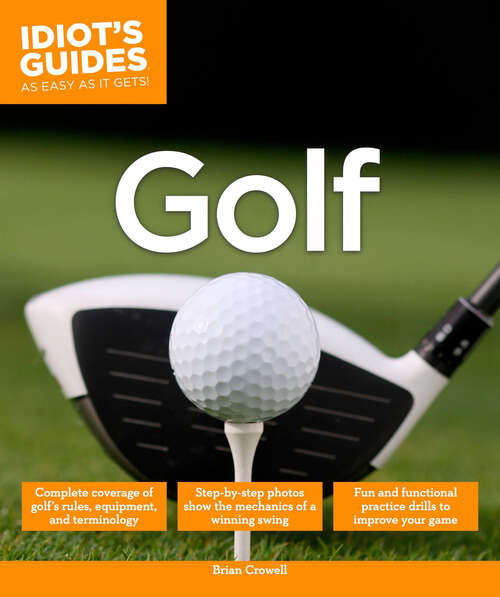 Book cover of Golf (Idiot's Guides)