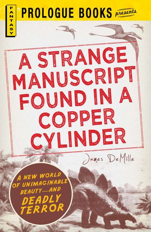 Book cover of A Strange Manuscript Found in a Copper Cylinder