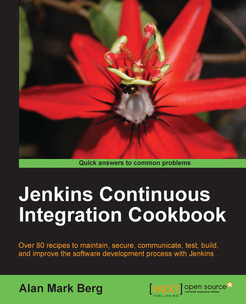 Book cover of Jenkins Continuous Integration Cookbook