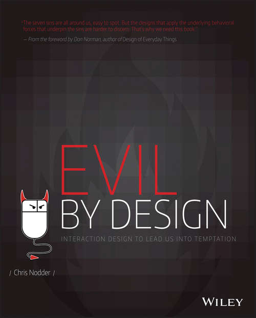 Book cover of Evil by Design