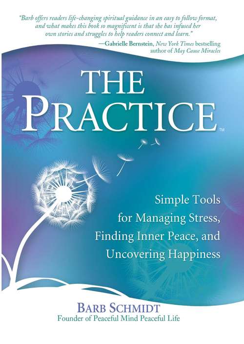Book cover of The Practice: Simple Tools for Managing Stress, Finding Inner Peace, and Uncovering Happiness