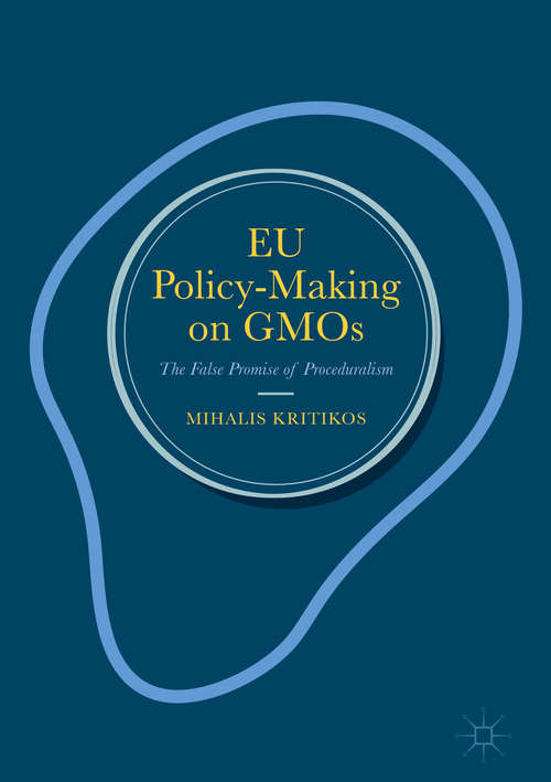 Book cover of EU Policy-Making on GMOs
