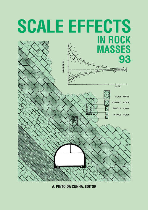 Book cover of Scale Effects in Rock Masses 93