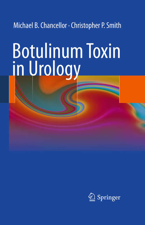 Book cover of Botulinum Toxin in Urology