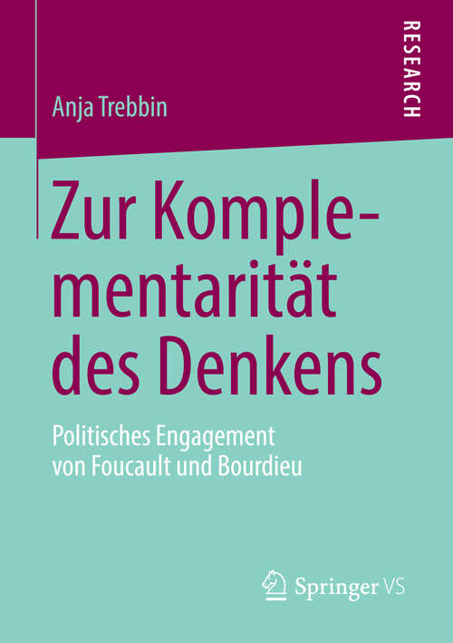 Book cover of Zur Komplementarität des Denkens