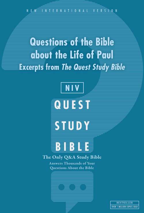 Book cover of Q and   A on the Life of Paul: The Question and Answer Bible