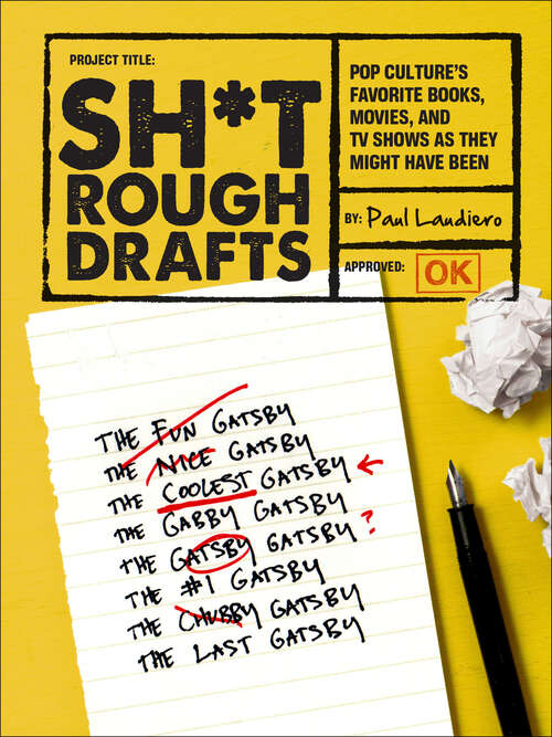 Book cover of Sh*t Rough Drafts