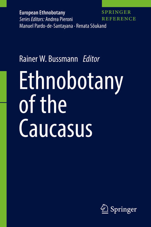 Book cover of Ethnobotany of the Caucasus