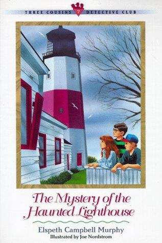 Book cover of The Mystery of the Haunted Lighthouse (Three Cousins Detective Club #7)