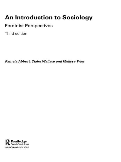 An Introduction to Sociology: Feminist Perspectives