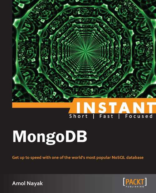 Book cover of Instant MongoDB