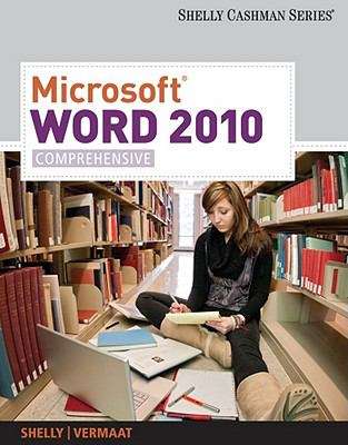 Book cover of Microsoft® Word® 2010: Comprehensive