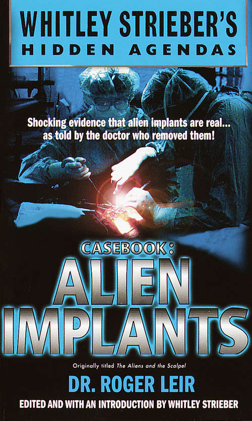 Book cover of Casebook: Alien Implants