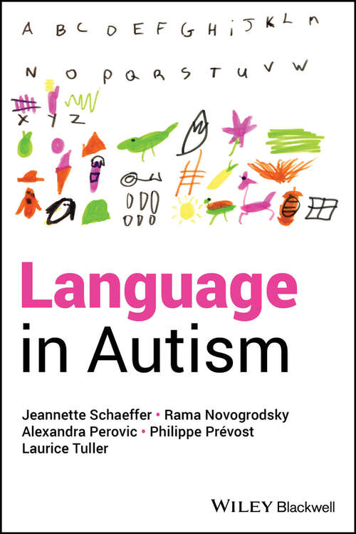 Book cover of Language in Autism