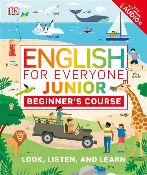 Book cover of English for Everyone Junior: Beginner's Course (DK English for Everyone Junior)