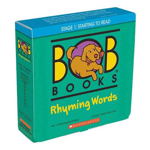 Book cover of Rhyming Words: Stage 1, Starting To Read (Bob Books)