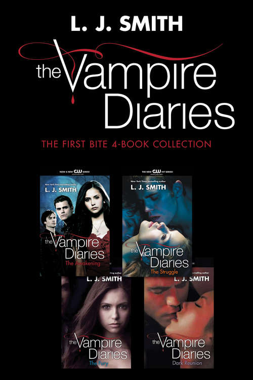 Book cover of Vampire Diaries: The First Bite 4-Book Collection