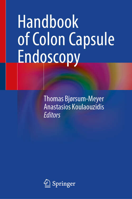 Book cover of Handbook of Colon Capsule Endoscopy