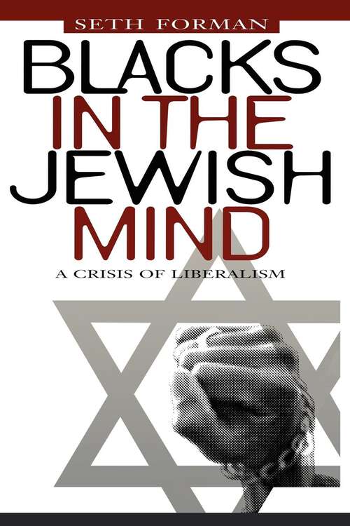 Book cover of Blacks in the Jewish Mind